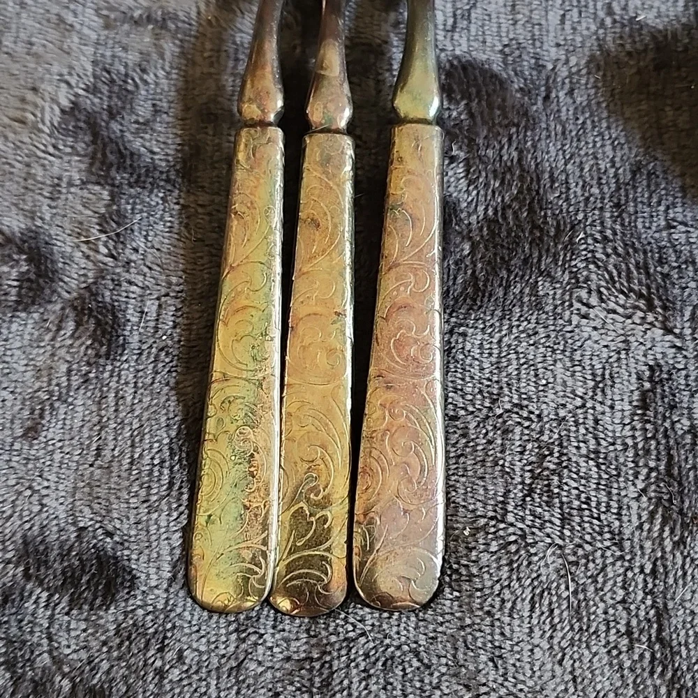 Silver plated bundle of Servewear Flatware Vintage Onieda Sheffield Rogers